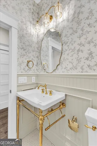 a room with a closet and wooden floor