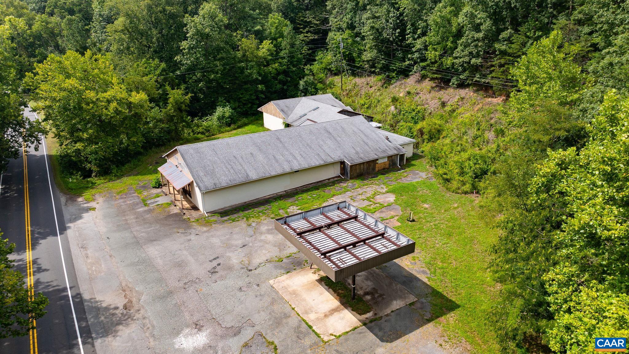 4952 Irish Road Schuyler, VA 22969 - Photo 23 of 33 a view of a backyard with plants and a garden
