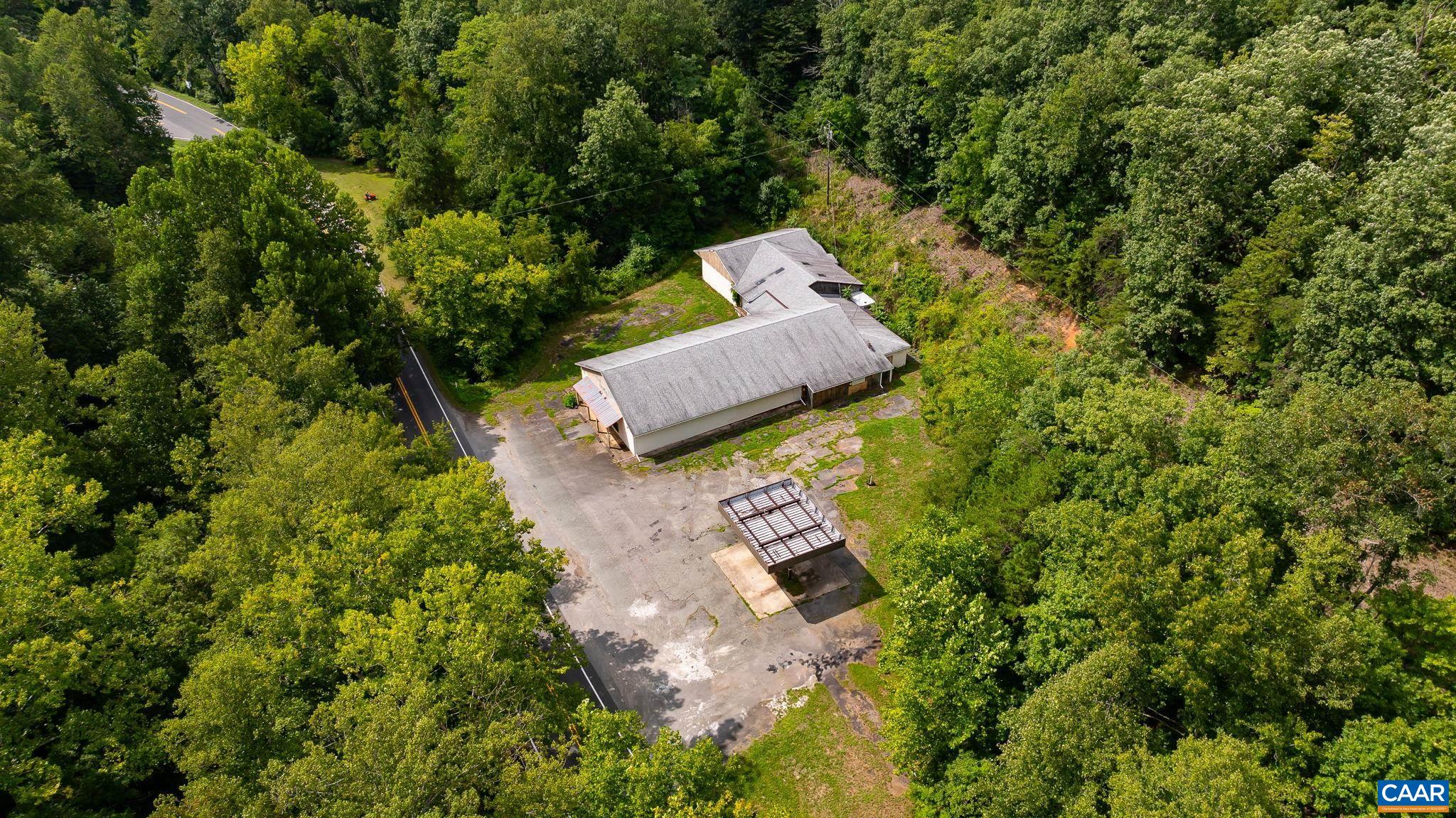 4952 Irish Road Schuyler, VA 22969 - Photo 24 of 33 an aerial view of a house with a yard