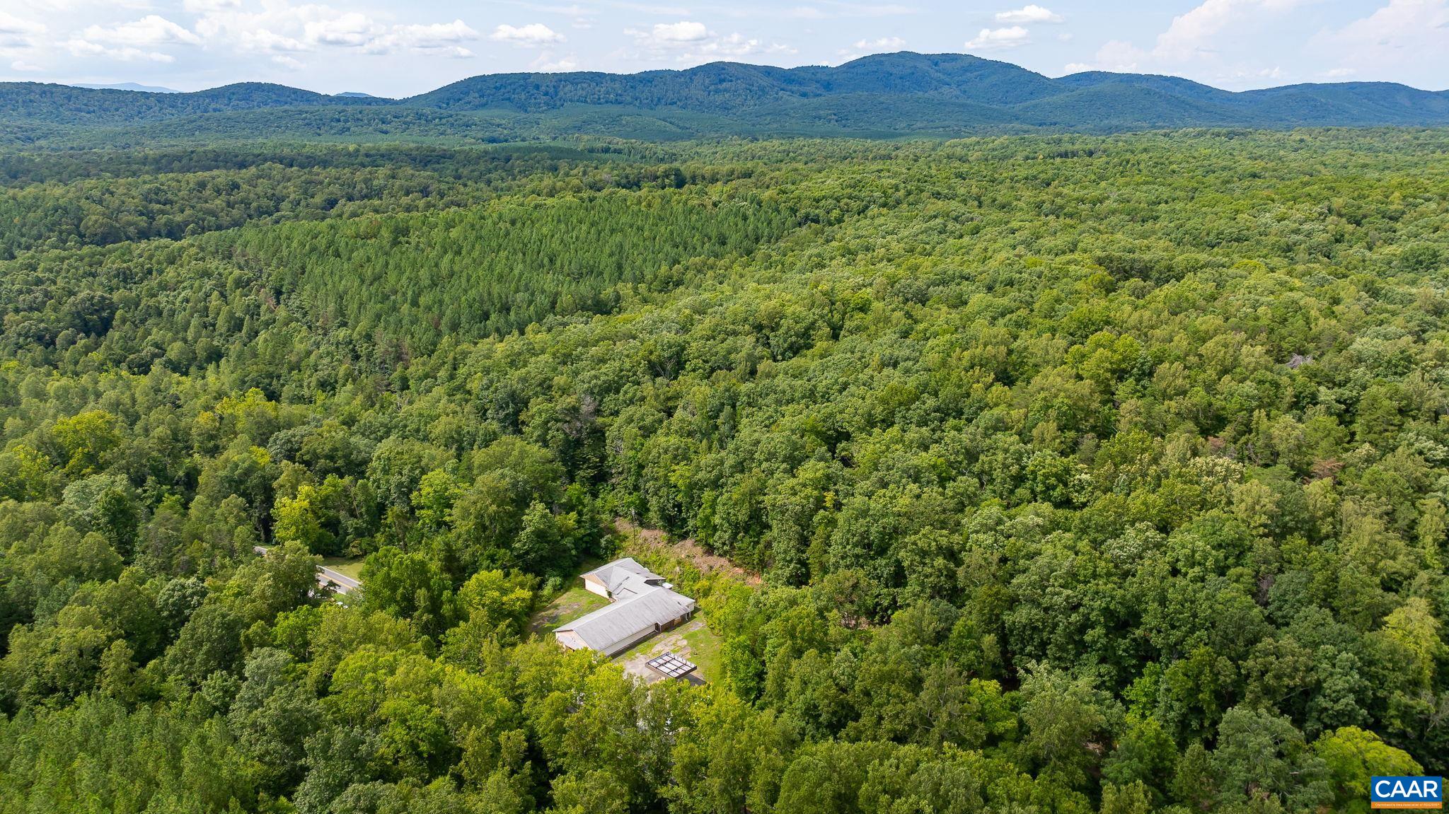 4952 Irish Road Schuyler, VA 22969 - Photo 27 of 33 a view of a lush green hillside and a houses