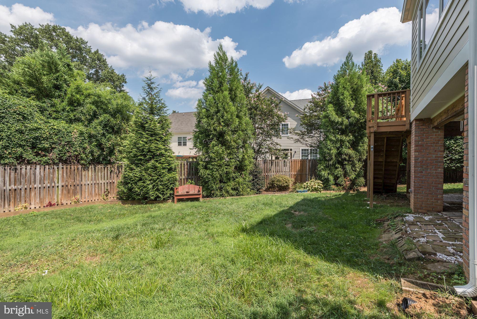 6003 Greentree Road Bethesda, MD 20817 - Photo 30 of 33 Large fenced rear yard