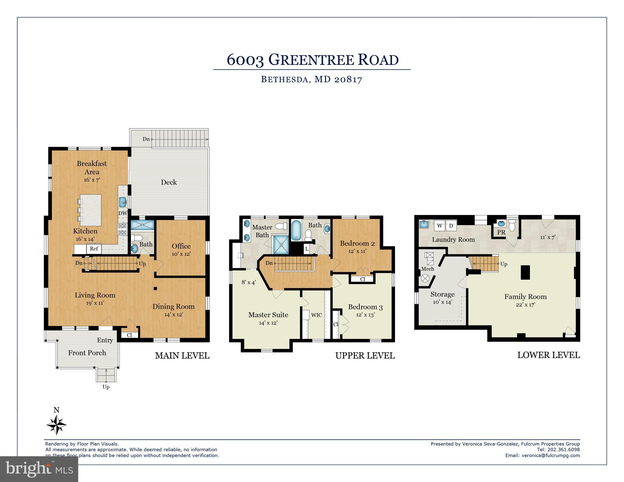 6003 Greentree Road Bethesda, MD 20817 - Photo 33 of 33 Floor plan