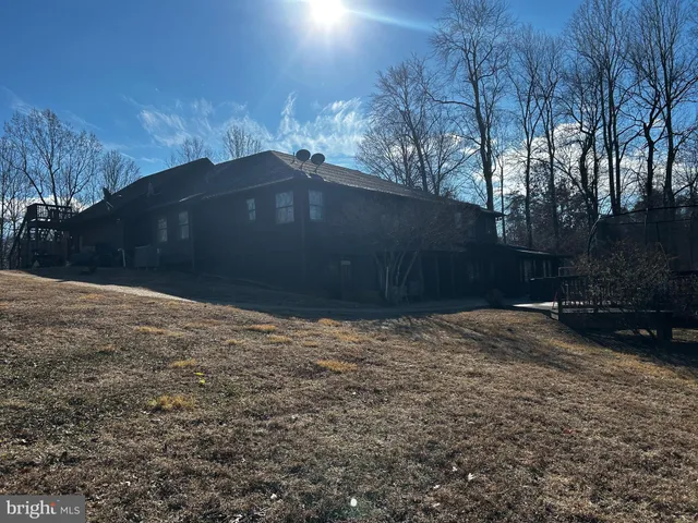 a backyard of a house