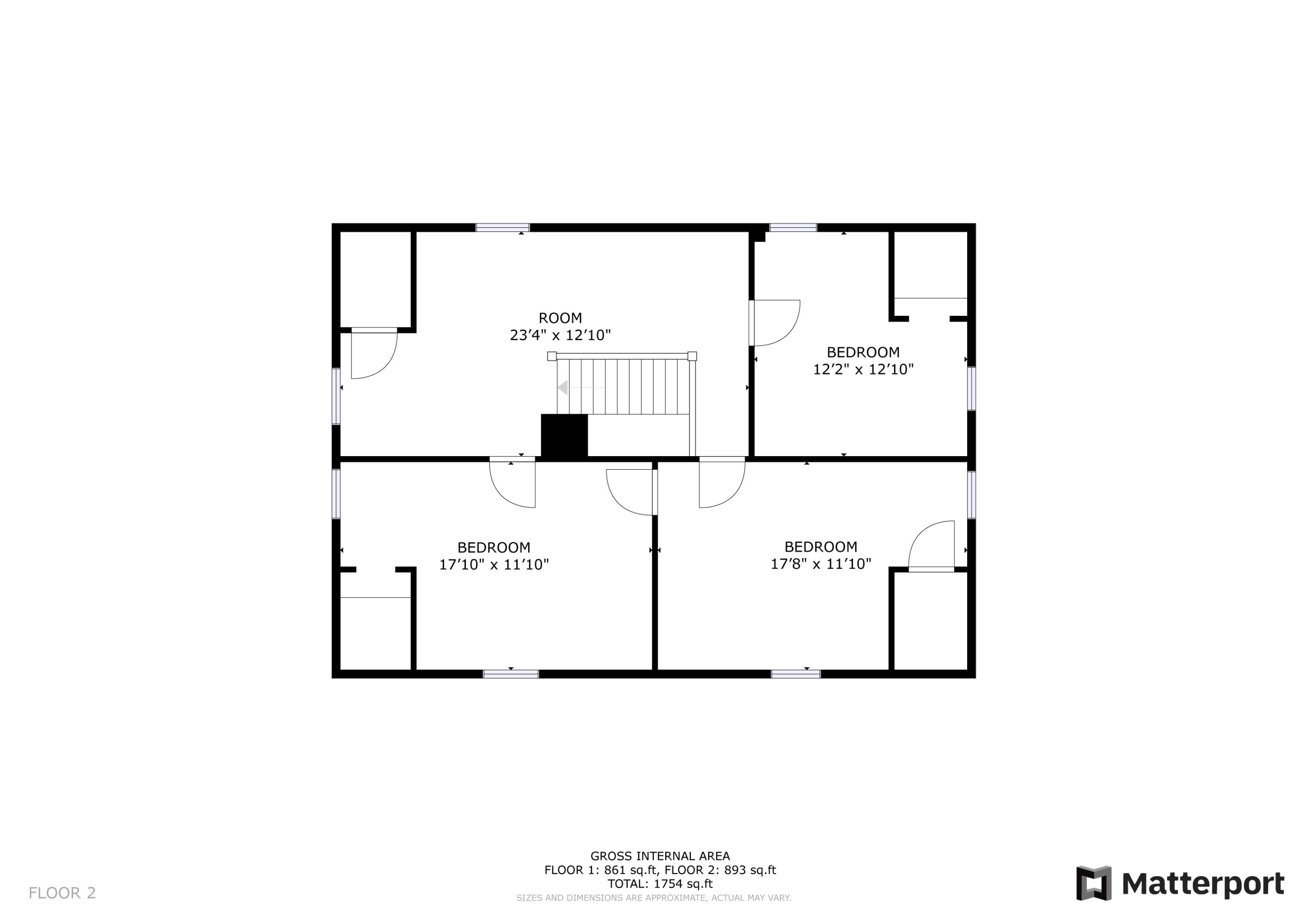 758 Buckfield Road Hebron, ME 04238 - Photo 68 of 68 Floor Plan - 2nd Floor