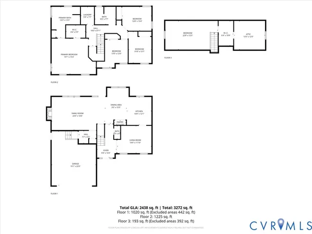 $594,950 | 2812 Purcell Court, Henrico, VA 23228