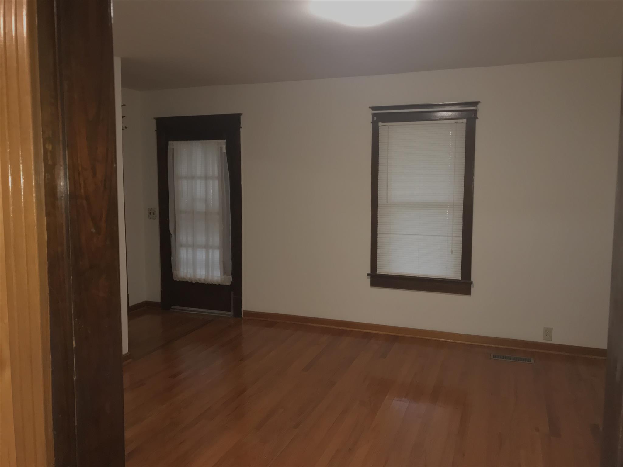 Living room off the kitchen
