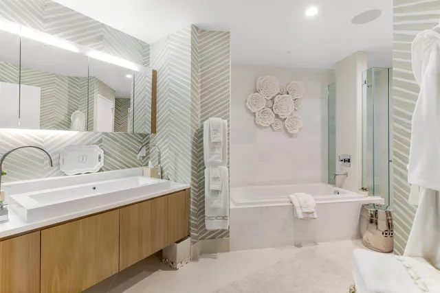 a view of a door and a window