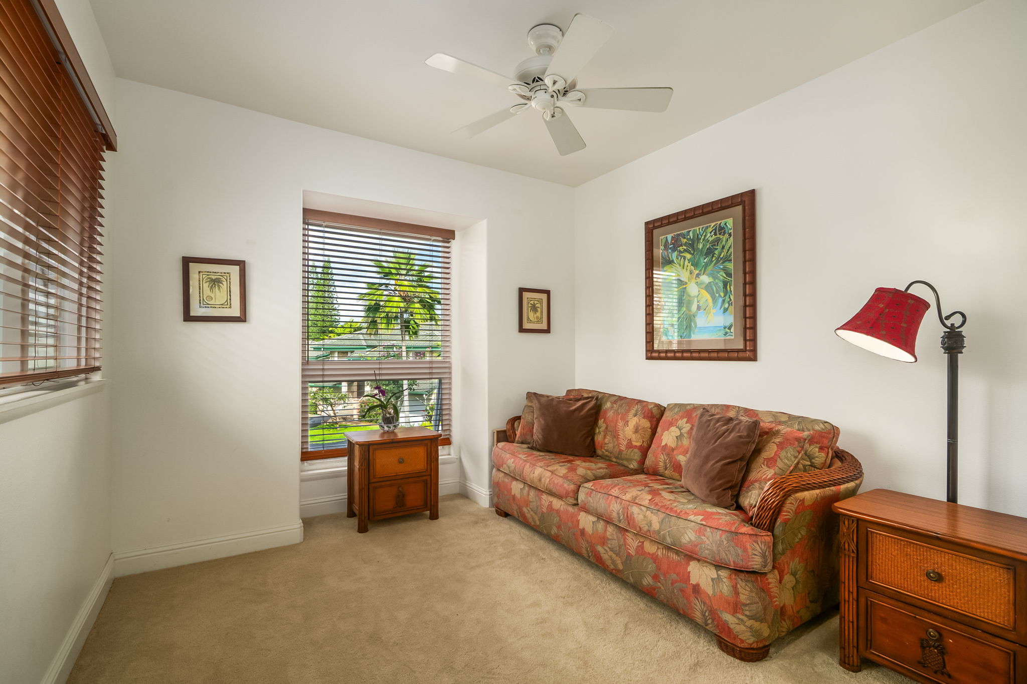 4141 Lei O Papa Road, Unit 6 Princeville, HI 96722 - Photo 11 of 26 a living room with furniture and a window