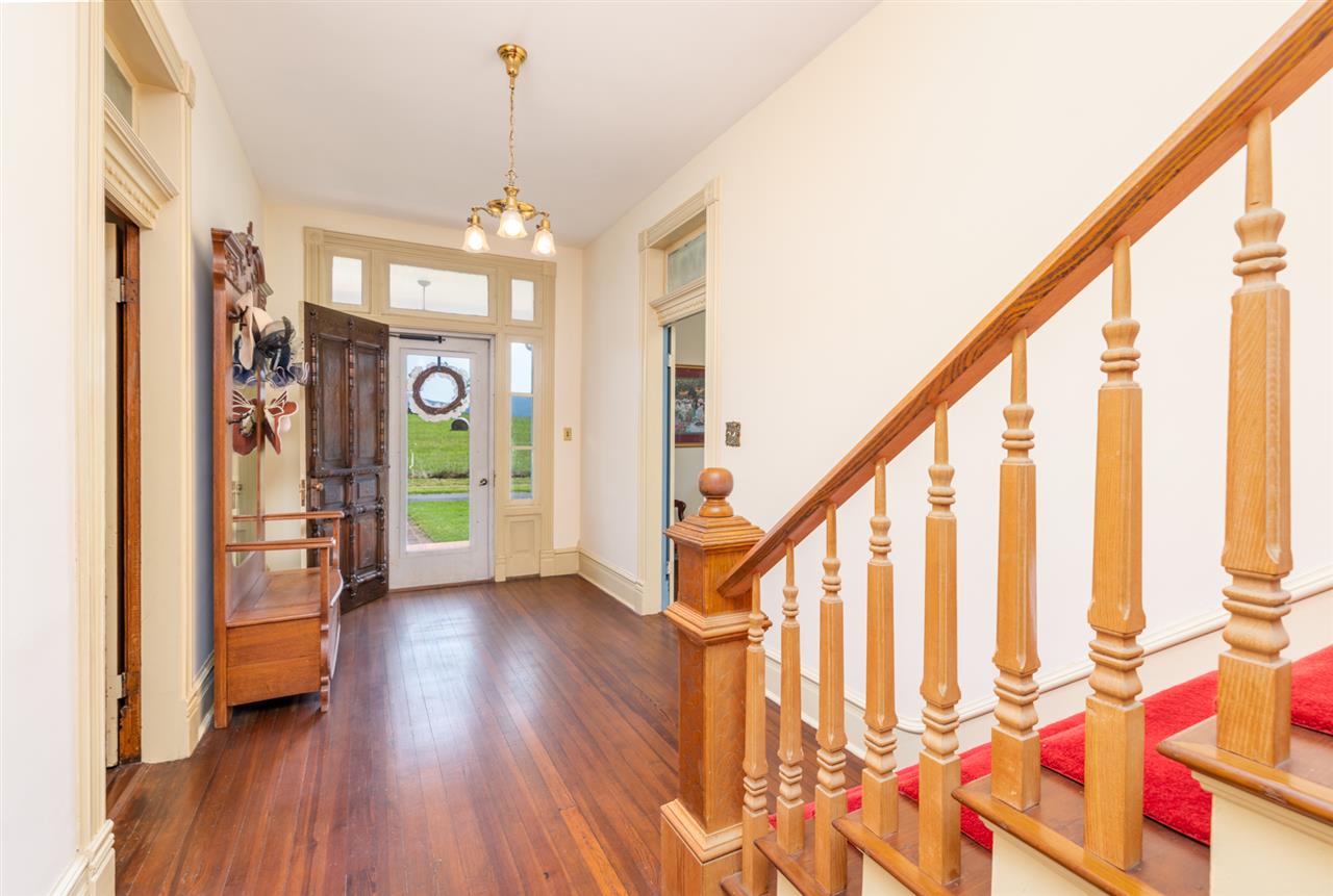 227 Baynes Road Waynesboro, VA 22980 - Photo 9 of 49 a view of entryway with wooden floor and door