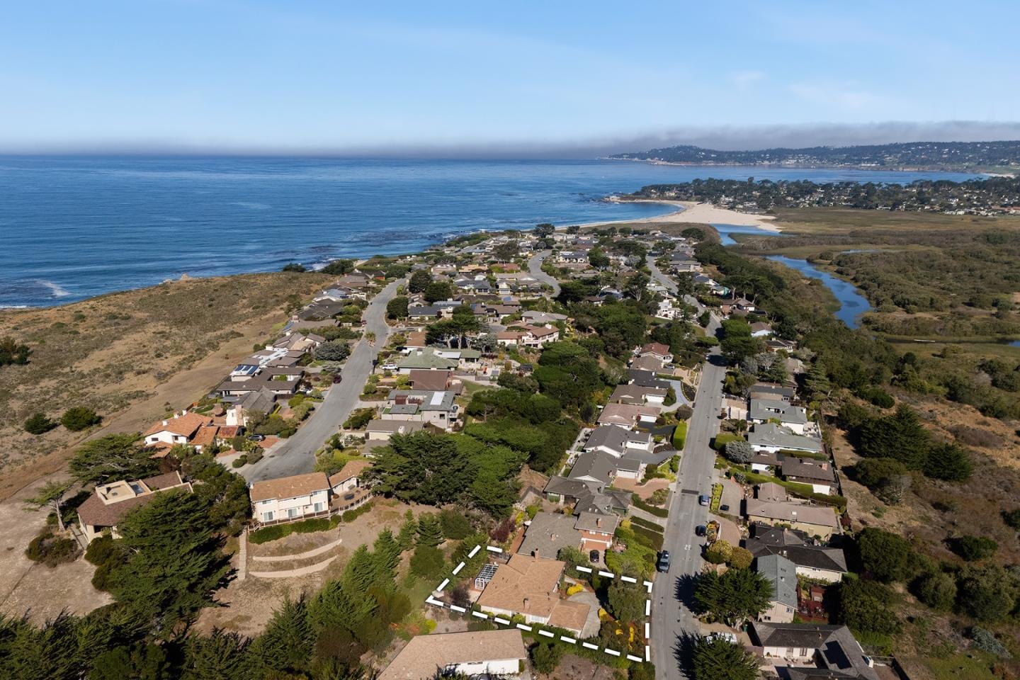 3050 Ribera Road Carmel, CA 93923 - Photo 26 of 27 an aerial view of beach and ocean