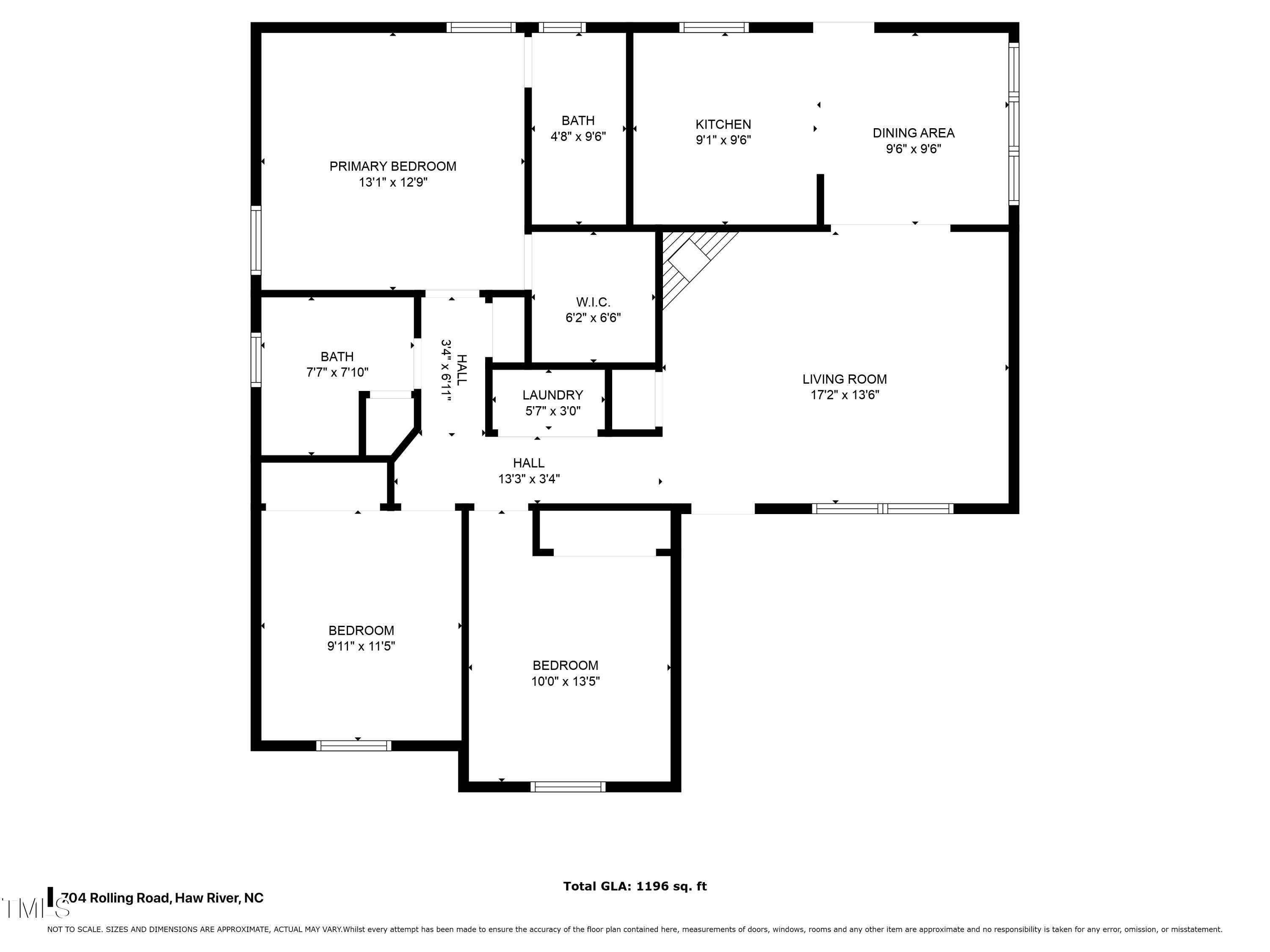 704 Rolling Road Haw River, NC 27258 - Photo 30 of 30 704 Rolling Road Floorplan