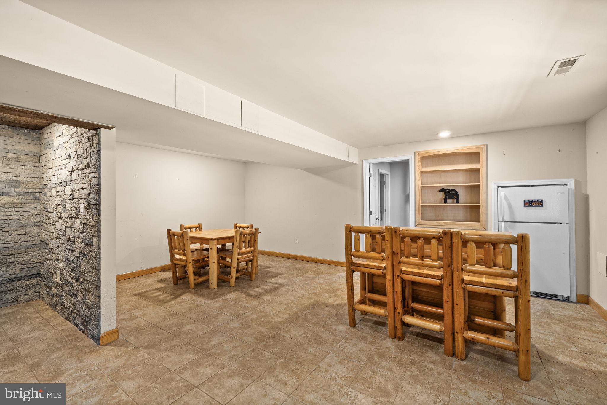 12615 Post Oak Road Spotsylvania, VA 22551 - Photo 36 of 67 Spacious basement with rustic charm.