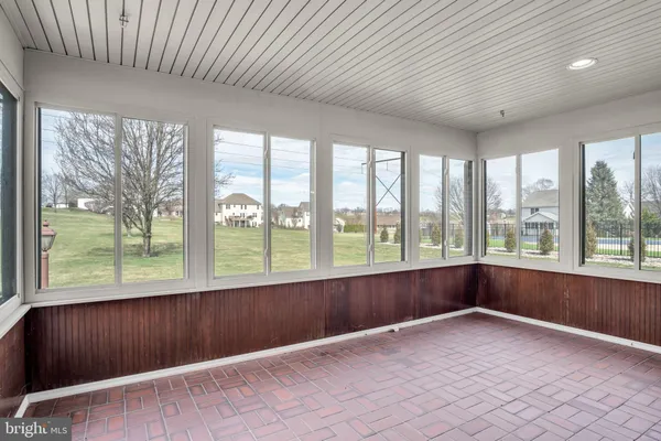 a view of a house with wooden floor