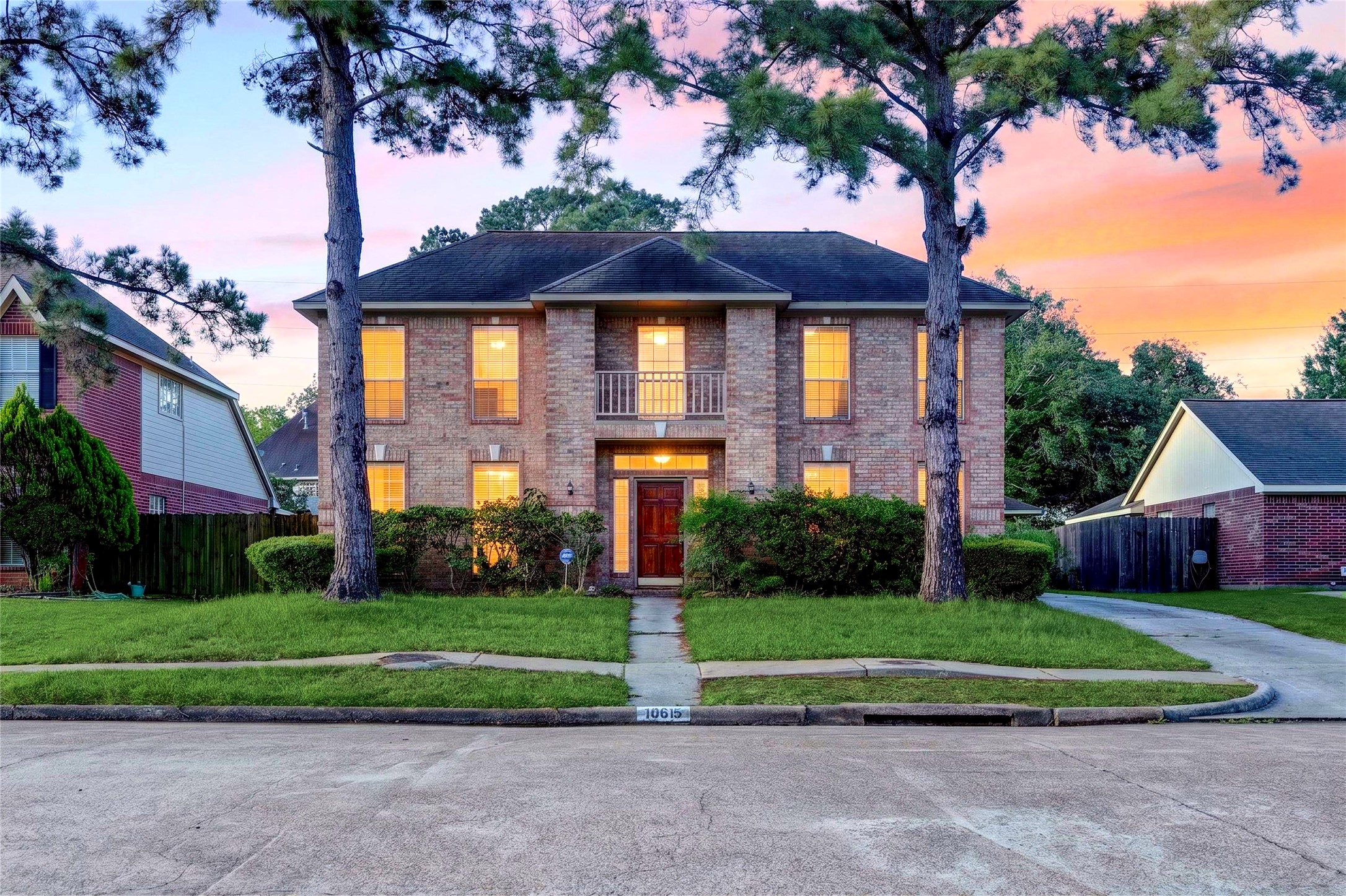 10615 Vandercroft Court Houston, TX 77070 - Photo 1 of 47 a front view of a house with a yard