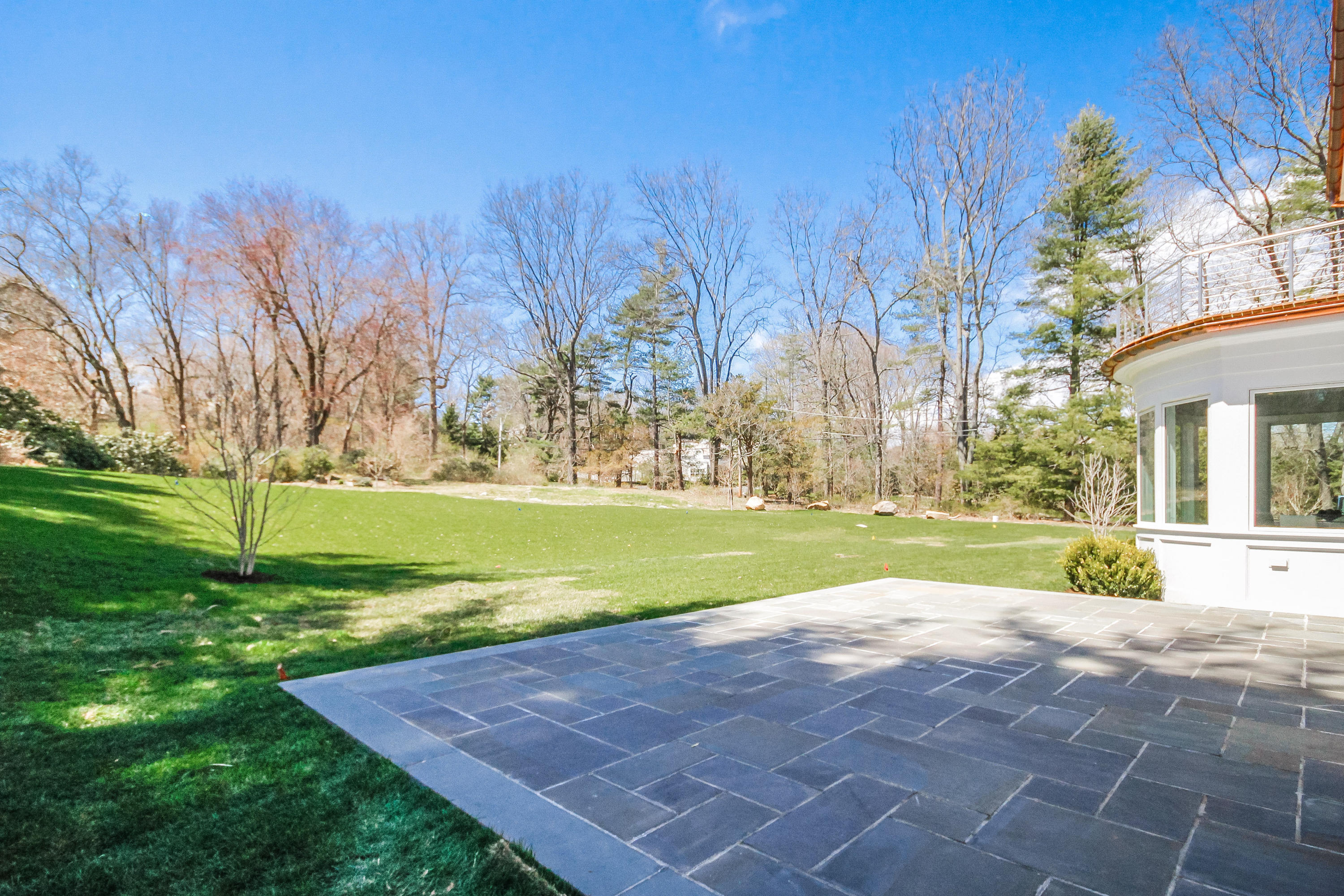 134 Lambert Road New Canaan, CT 06840 - Photo 44 of 50 a view of yard with swimming pool