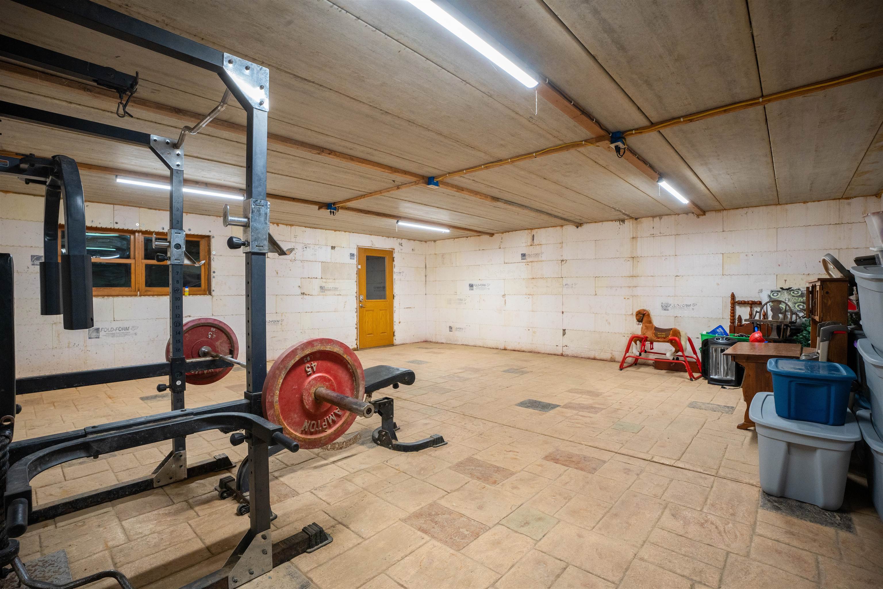 3605 Big Hill Road Chadwick, IL 61014 - Photo 64 of 99 a view of a room with gym equipment