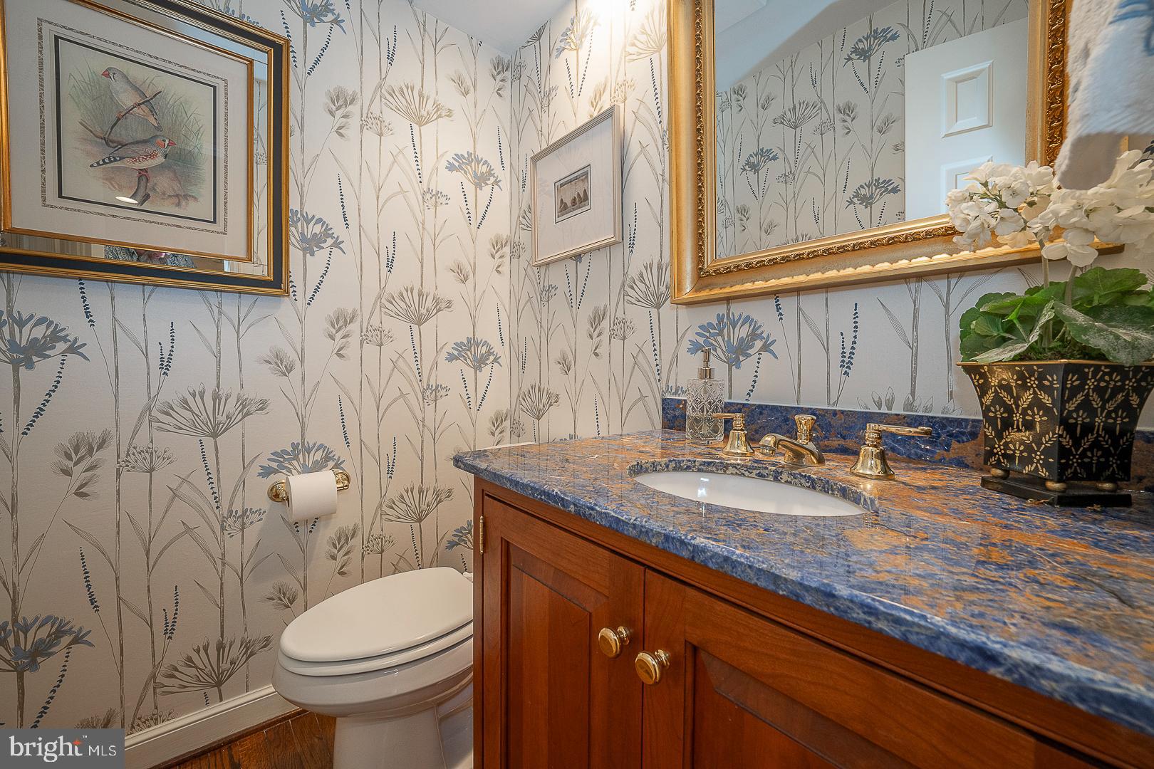 213 Ravenscliff Road Wayne, PA 19087 - Photo 8 of 68 Elegant Powder Room