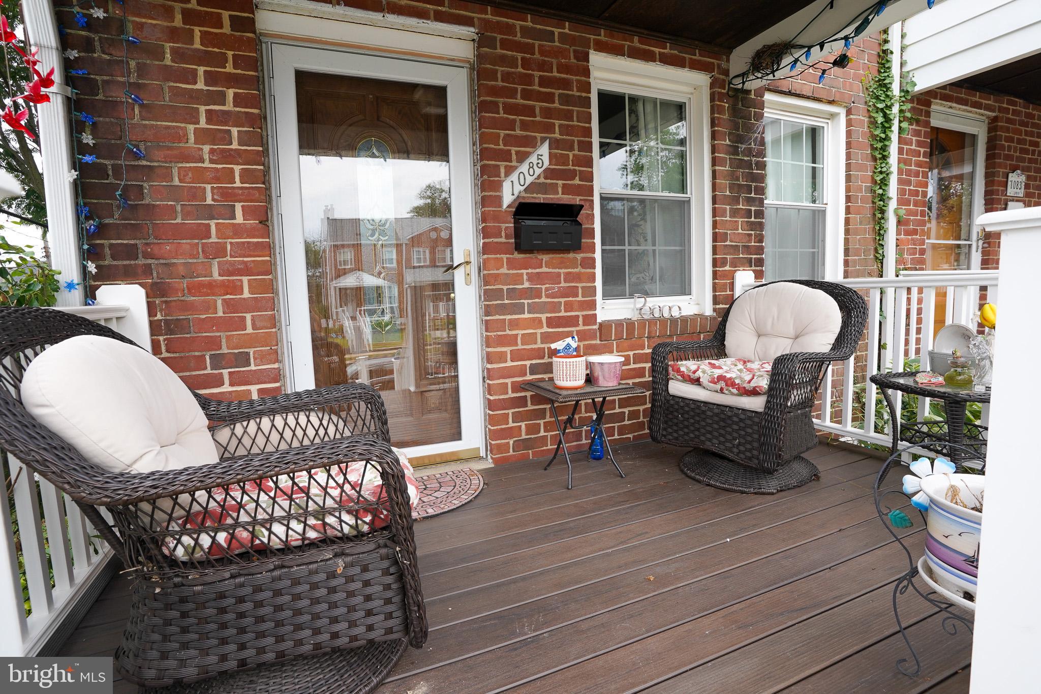 1085 Elm Road Halethorpe, MD 21227 - Photo 6 of 17 Covered Front Porch