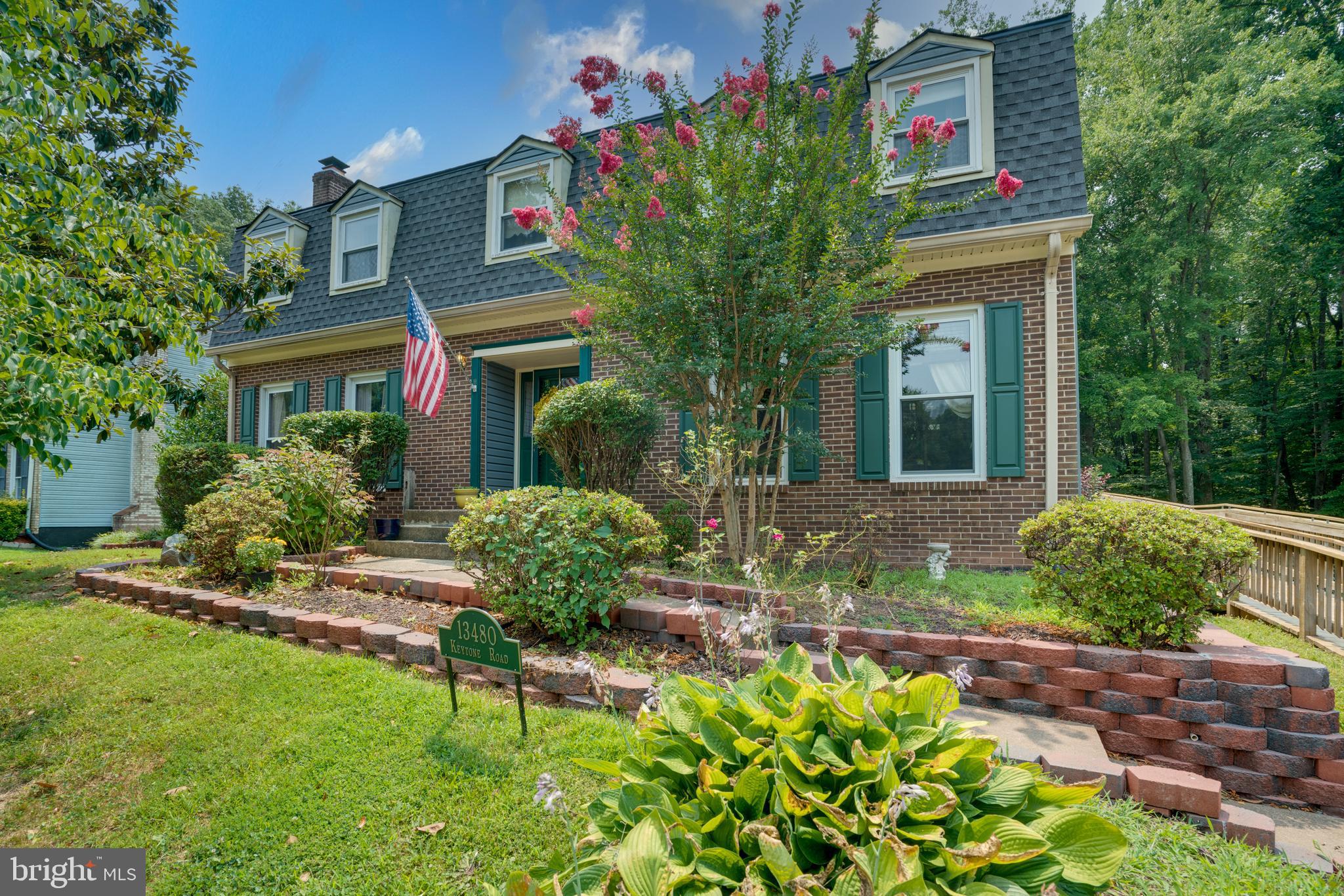 13480 Keytone Road Woodbridge, VA 22193 - Photo 1 of 39 Front Entry w/ Lovely Plantings