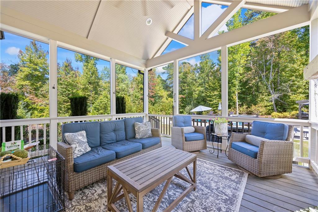 3111 Old Thompson Mill Road Buford, GA 30519 - Photo 41 of 52 a living room with furniture and a large window