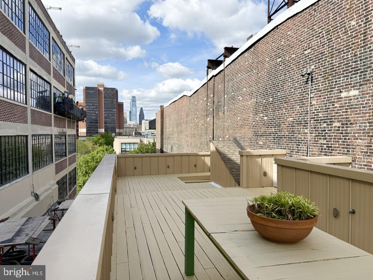 26 North 3rd Street, Unit 3 Philadelphia, PA 19106 - Photo 47 of 50 a view of balcony with a potted plant