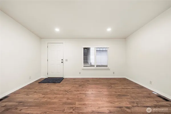 a view of empty room