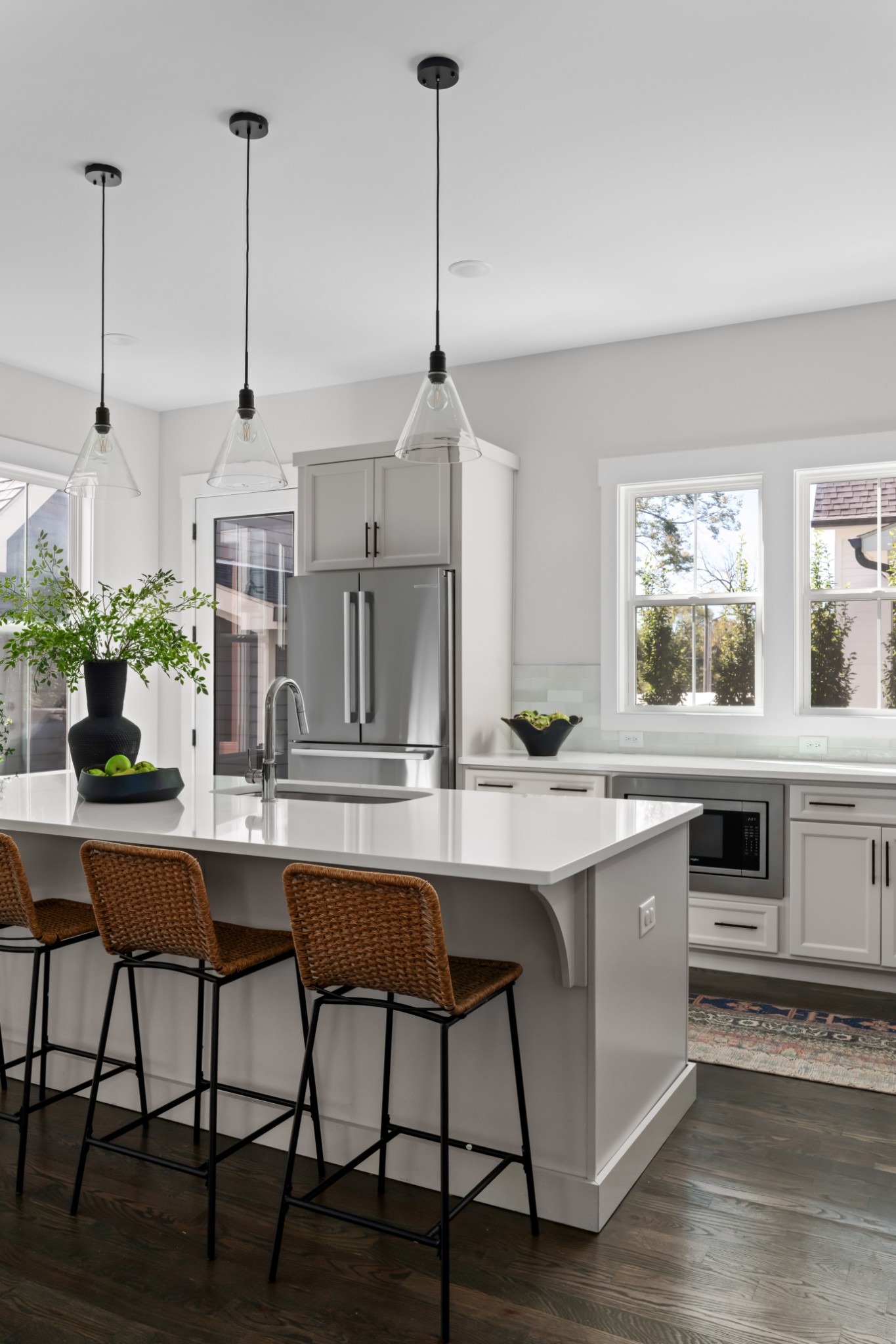 2 B Belle Forrest Avenue Nashville, TN 37206 - Photo 12 of 53 a kitchen with a table chairs and wooden floor