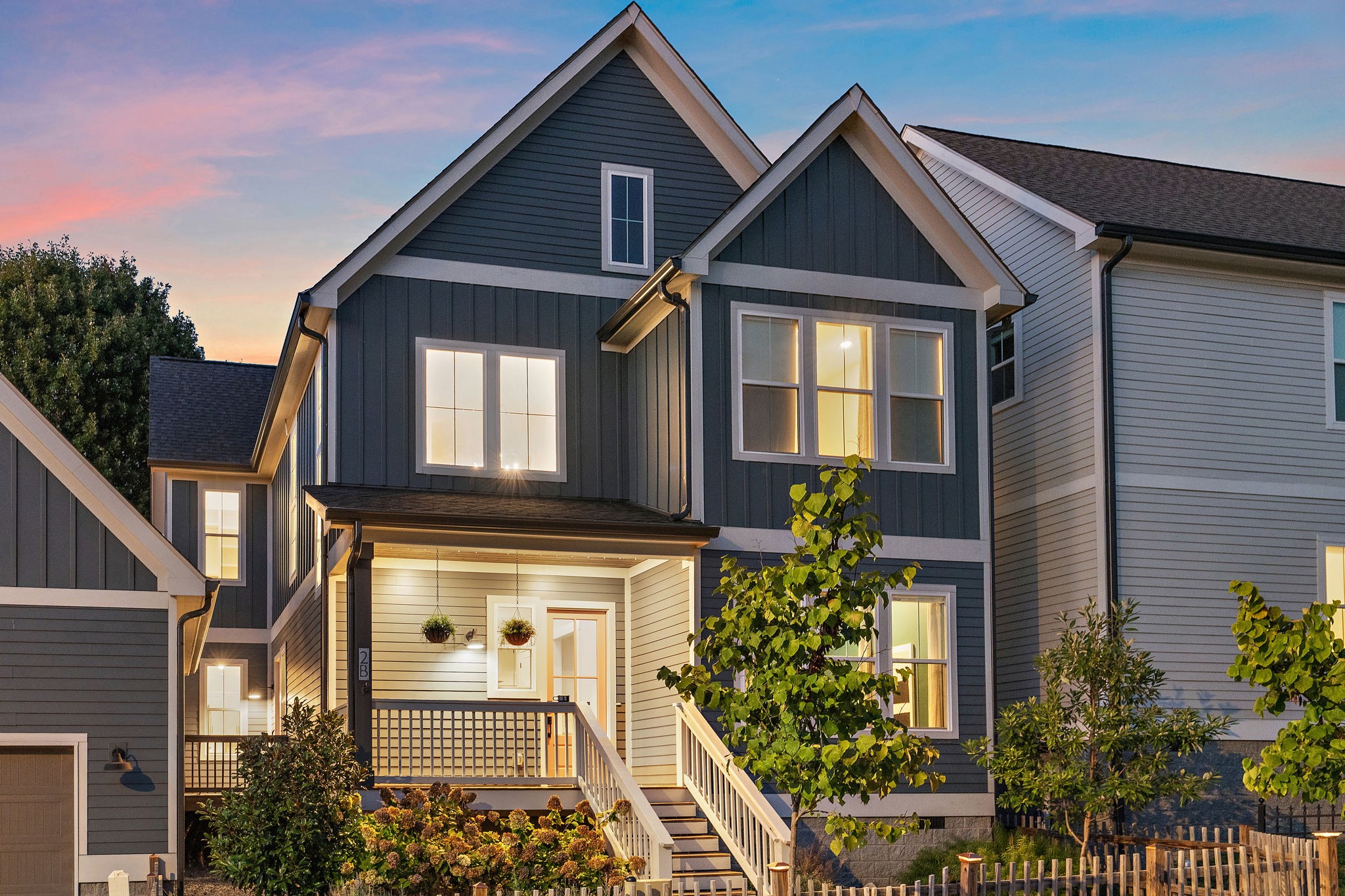 2 B Belle Forrest Avenue Nashville, TN 37206 - Photo 43 of 53 a front view of a house with a yard