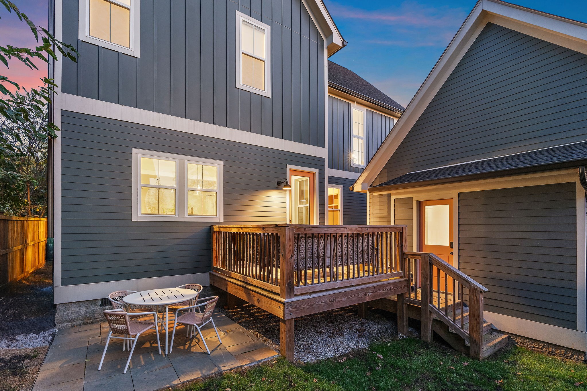 2 B Belle Forrest Avenue Nashville, TN 37206 - Photo 47 of 53 a view of a house with a deck and furniture