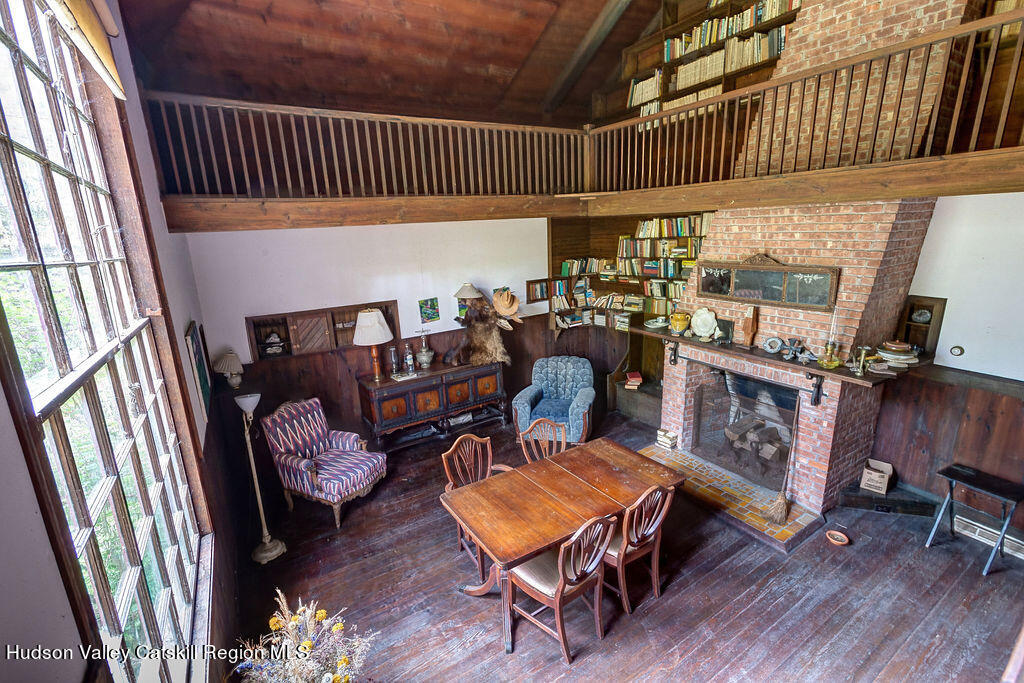 166-168 Dry Brook Road Arkville, NY 12406 - Photo 40 of 49 a reading room with furniture and wooden floor