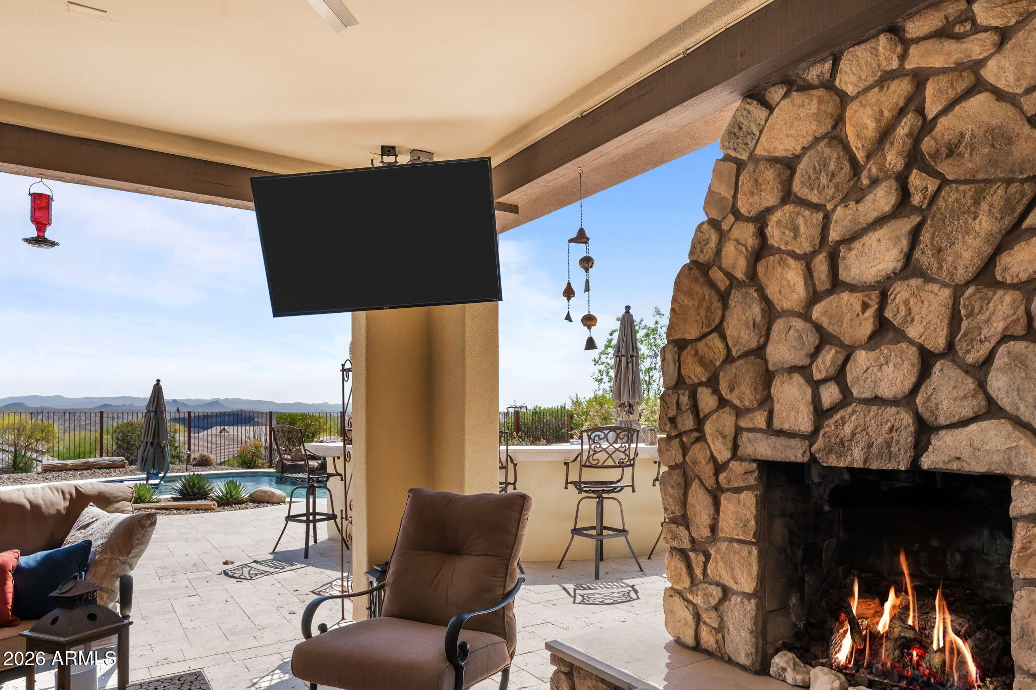 3855 Gold Ridge Road Wickenburg, AZ 85390 - Photo 27 of 38 a view of balcony and patio