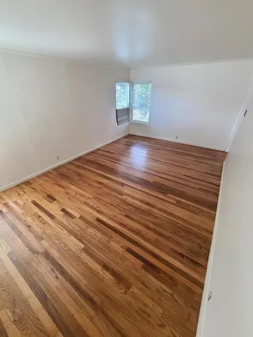 wooden floor in an empty room