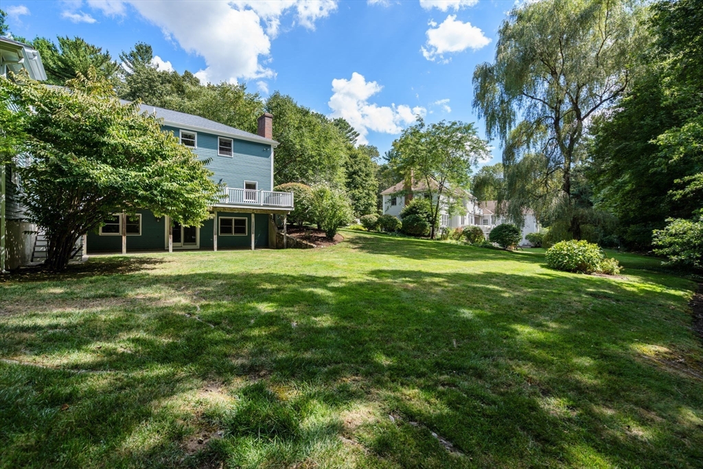 429 Warren Street Needham, MA 02492 - Photo 36 of 40 a view of an house with backyard space and garden