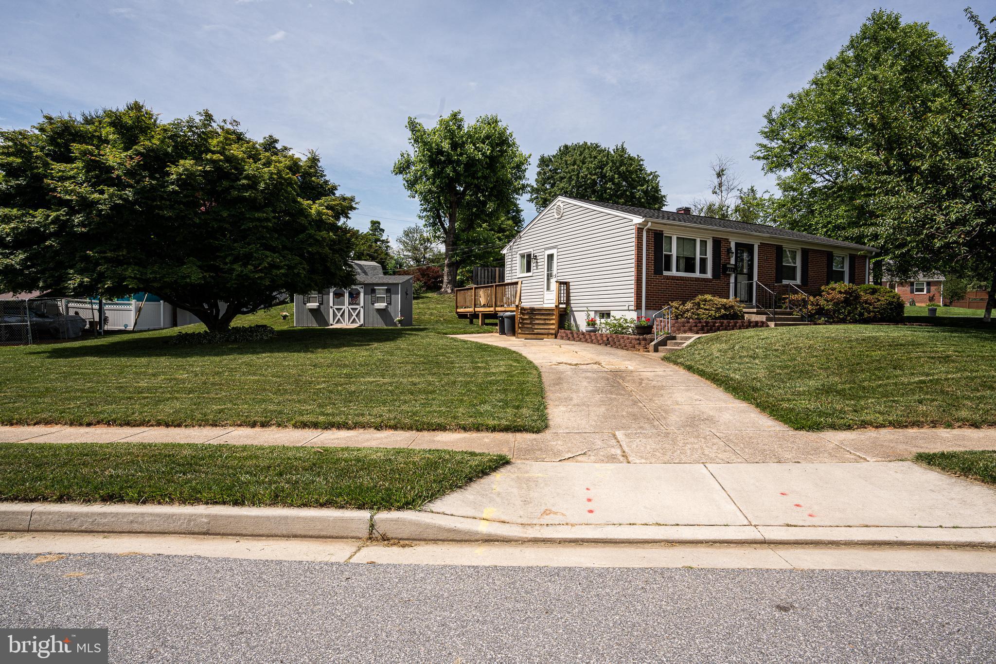 232 Homevale Road Reisterstown, MD 21136 - Photo 51 of 53 Private Driveway/Side Yard
