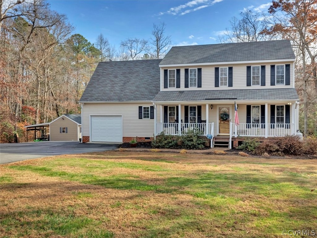 11307 Corte Castle Road Chesterfield, VA 23838 - Photo 3 of 41 a front view of house with yard