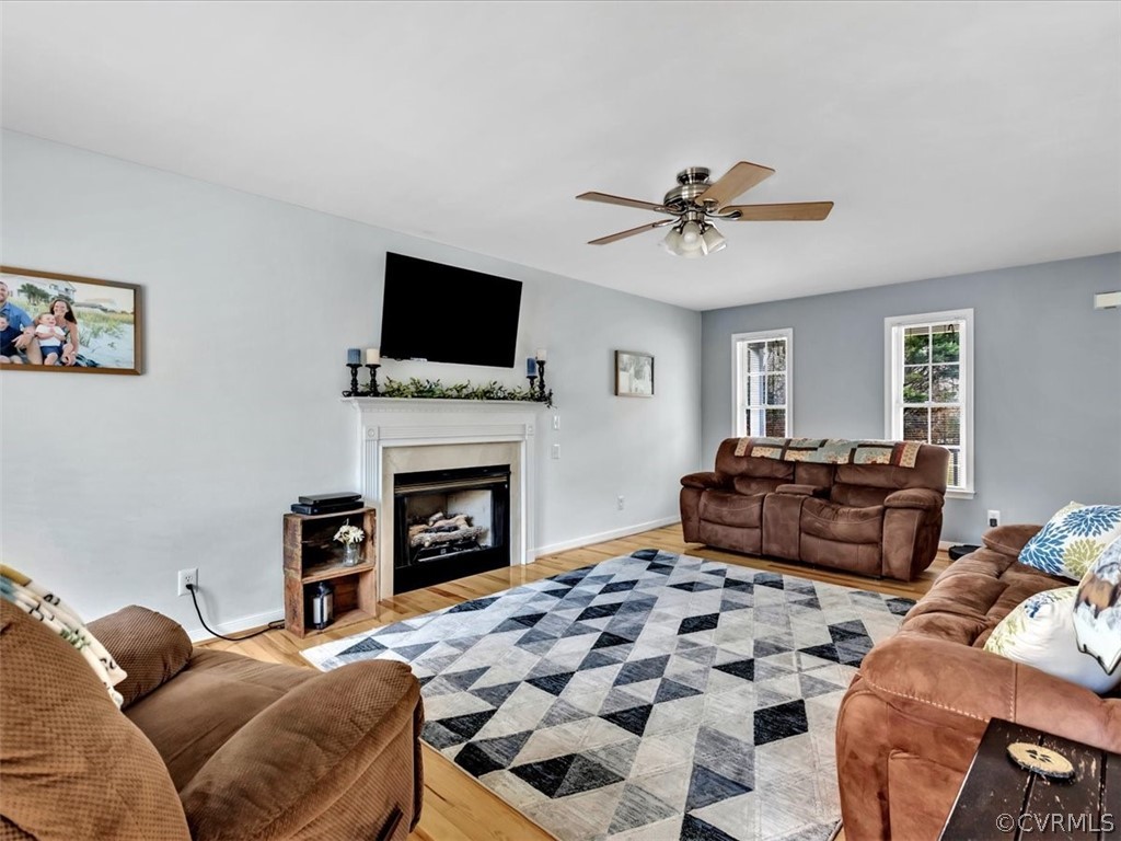 11307 Corte Castle Road Chesterfield, VA 23838 - Photo 8 of 41 a bedroom with a bed and a television