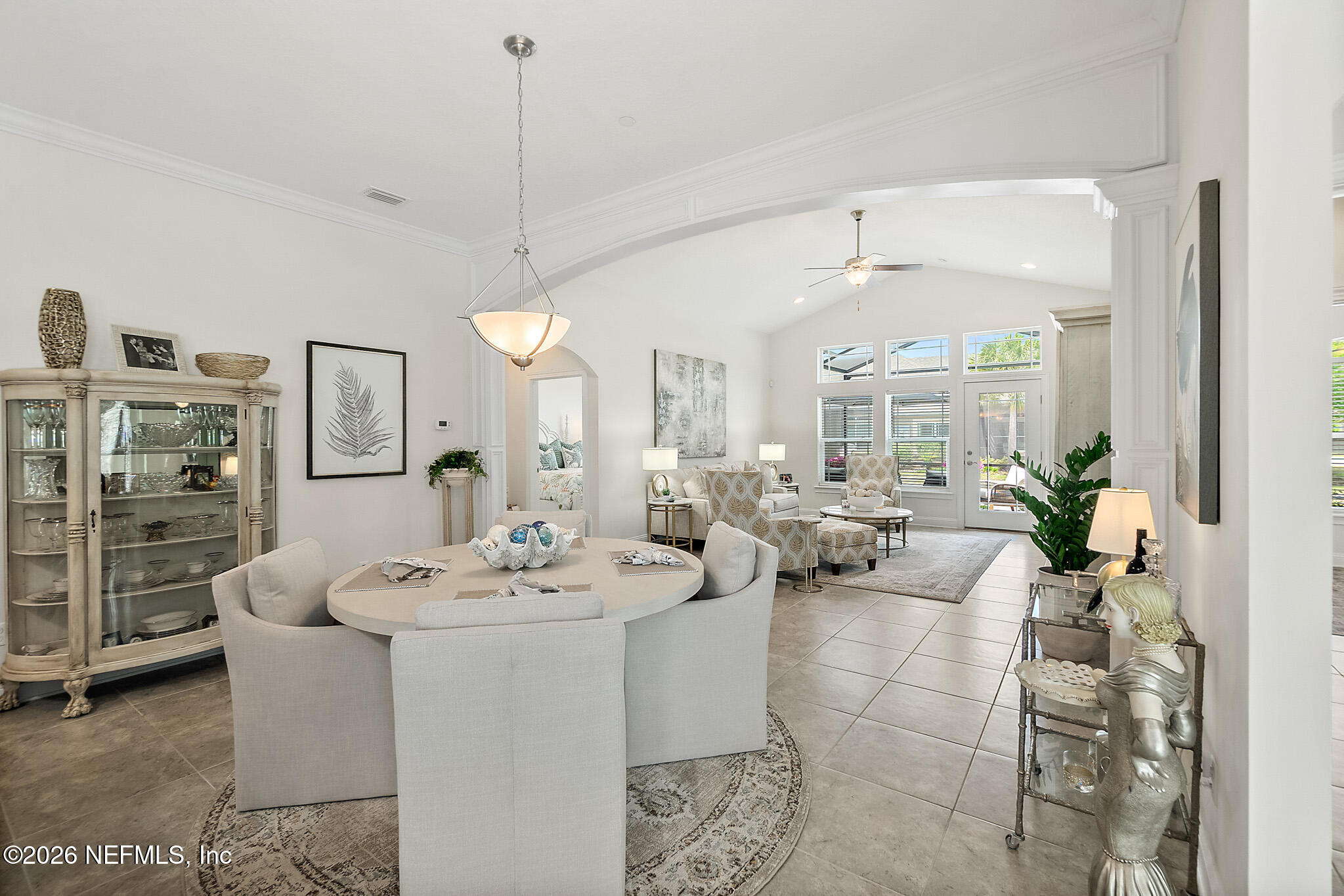 44 Utina Way St. Augustine, FL 32084 - Photo 11 of 48 a very nice looking dining room with a table and chairs