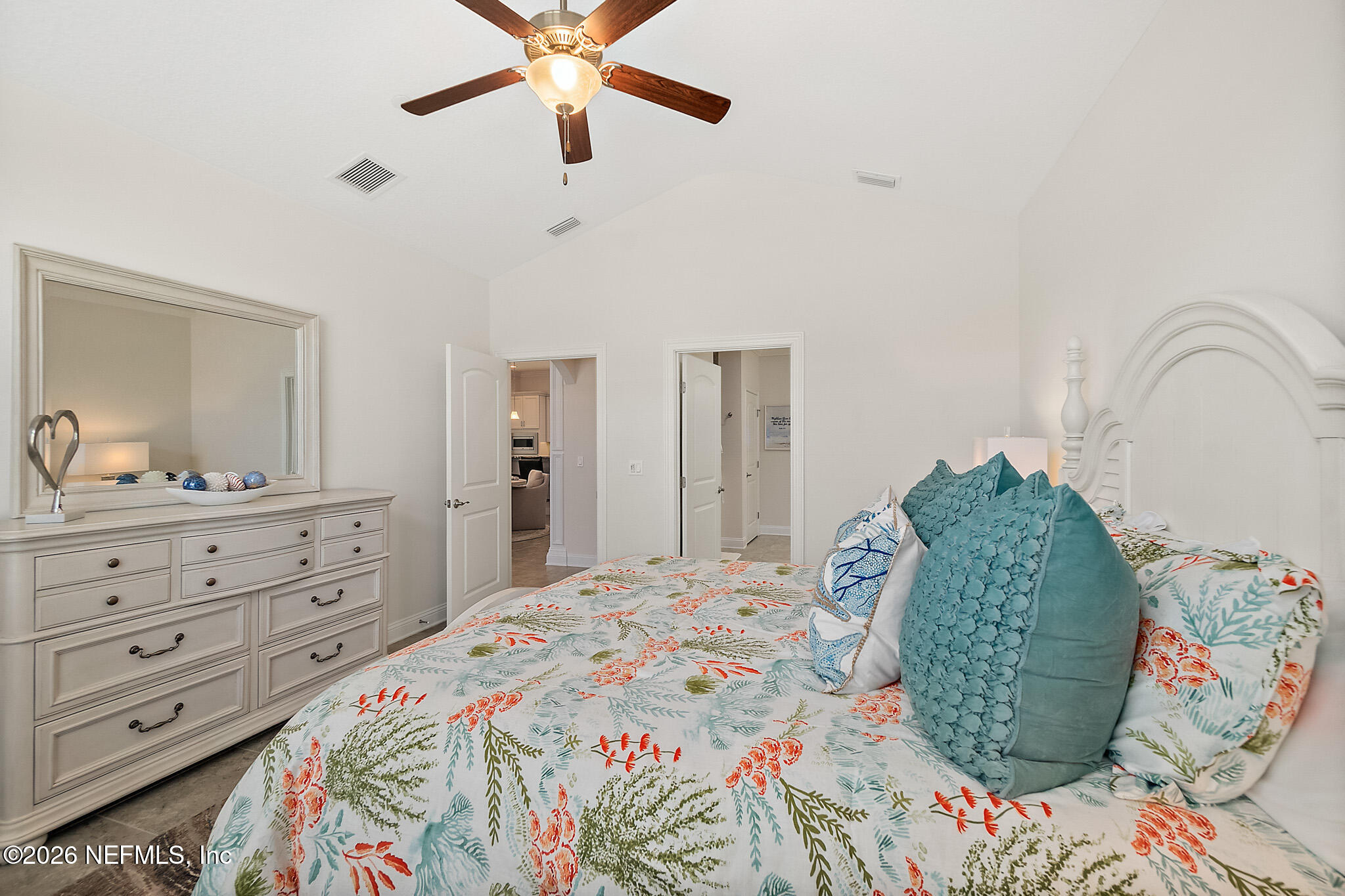 44 Utina Way St. Augustine, FL 32084 - Photo 21 of 48 a bedroom with a bed and a dresser