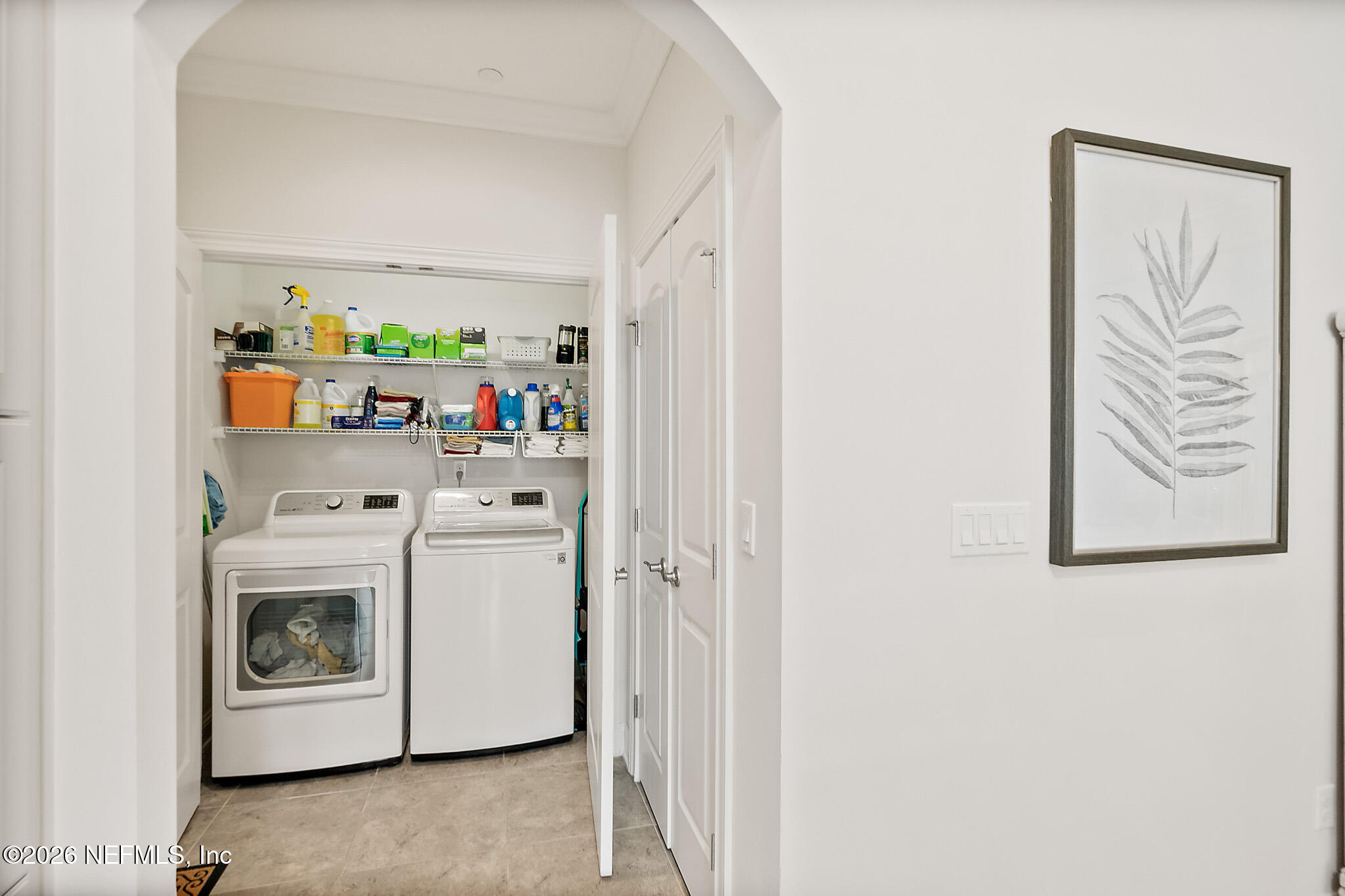 44 Utina Way St. Augustine, FL 32084 - Photo 29 of 48 a utility room with dryer and washer