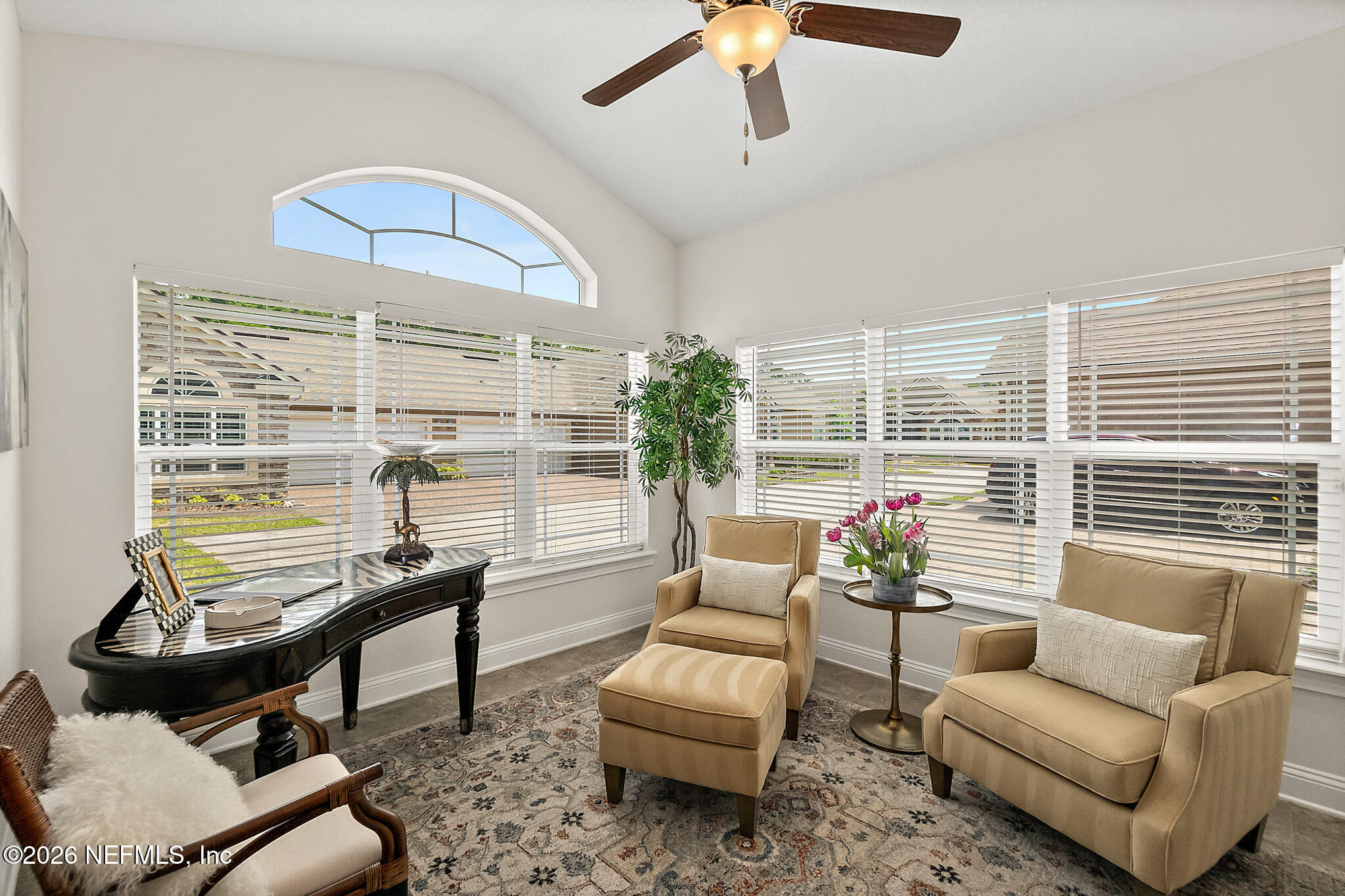 44 Utina Way St. Augustine, FL 32084 - Photo 5 of 48 a living room with furniture and a large window