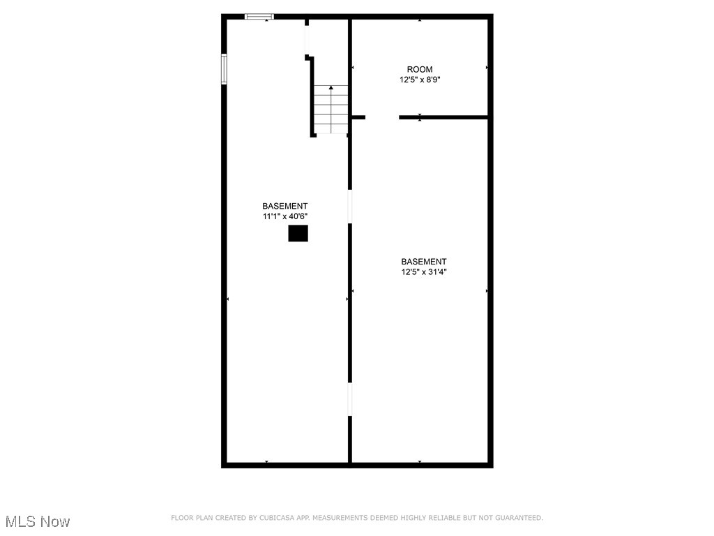 10356 Broadview Road Broadview Heights, OH 44147 - Photo 24 of 24 Basement floor Plan