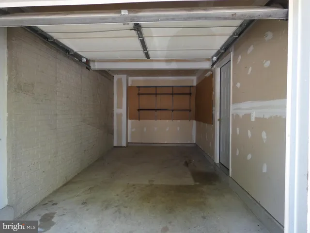 a view of a room with an empty space