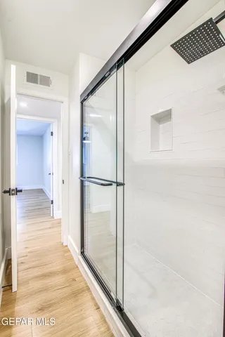 a view of a room with storage and utility