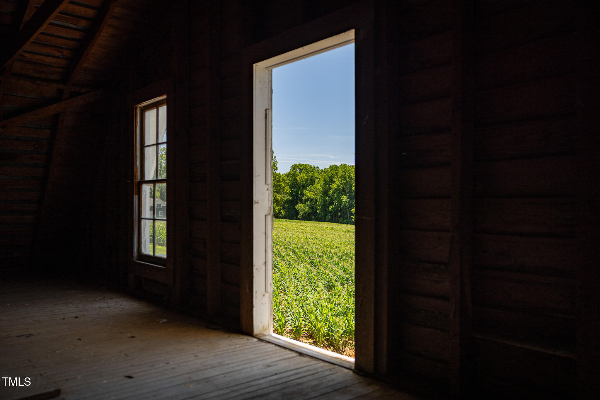 7090 Peele Road Bailey, NC 27807 - Photo 19 of 22 View from hay loft in barn