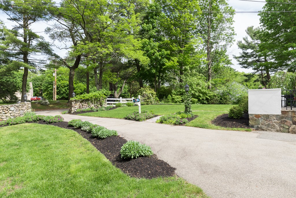 68 Cross Street Hingham, MA 02043 - Photo 26 of 26 a view of a park with plants and trees