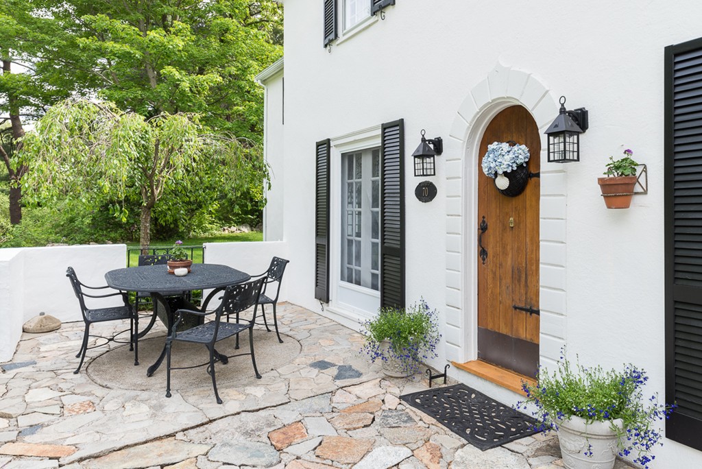 68 Cross Street Hingham, MA 02043 - Photo 3 of 26 a view of a house with backyard and sitting area