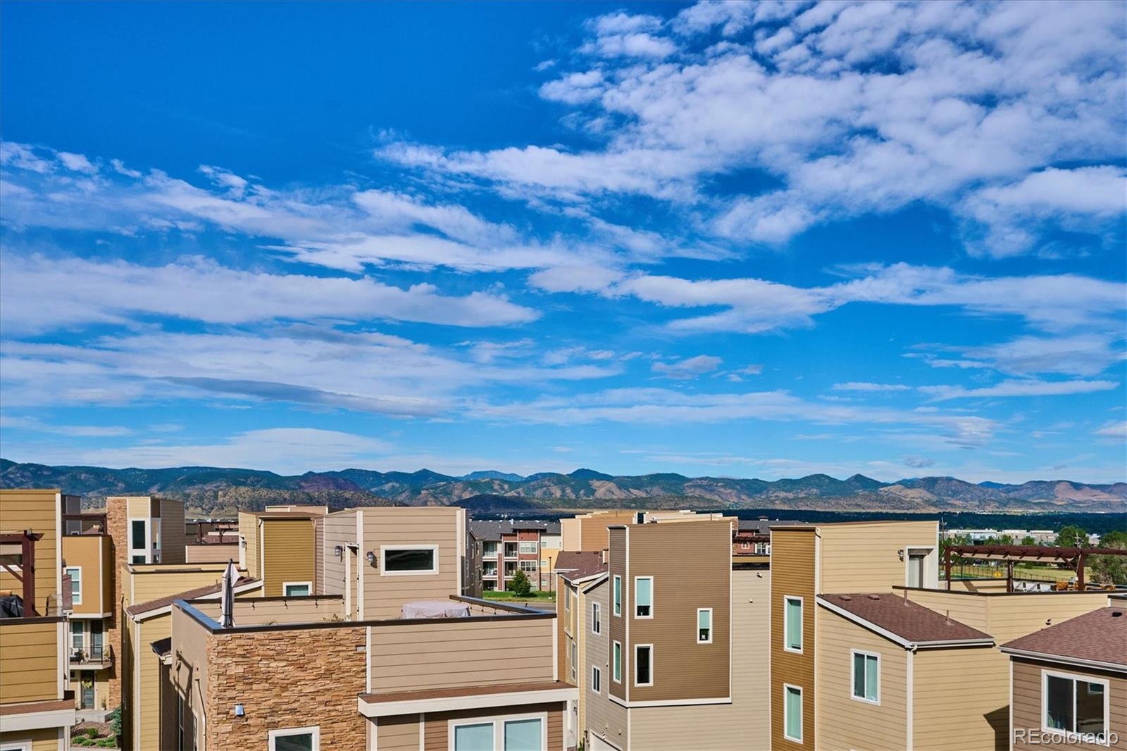 8311 Riverscape Court Highlands Ranch, CO 80129 - Photo 37 of 50 a view of a city with tall buildings