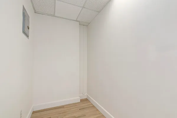 a view of a small space