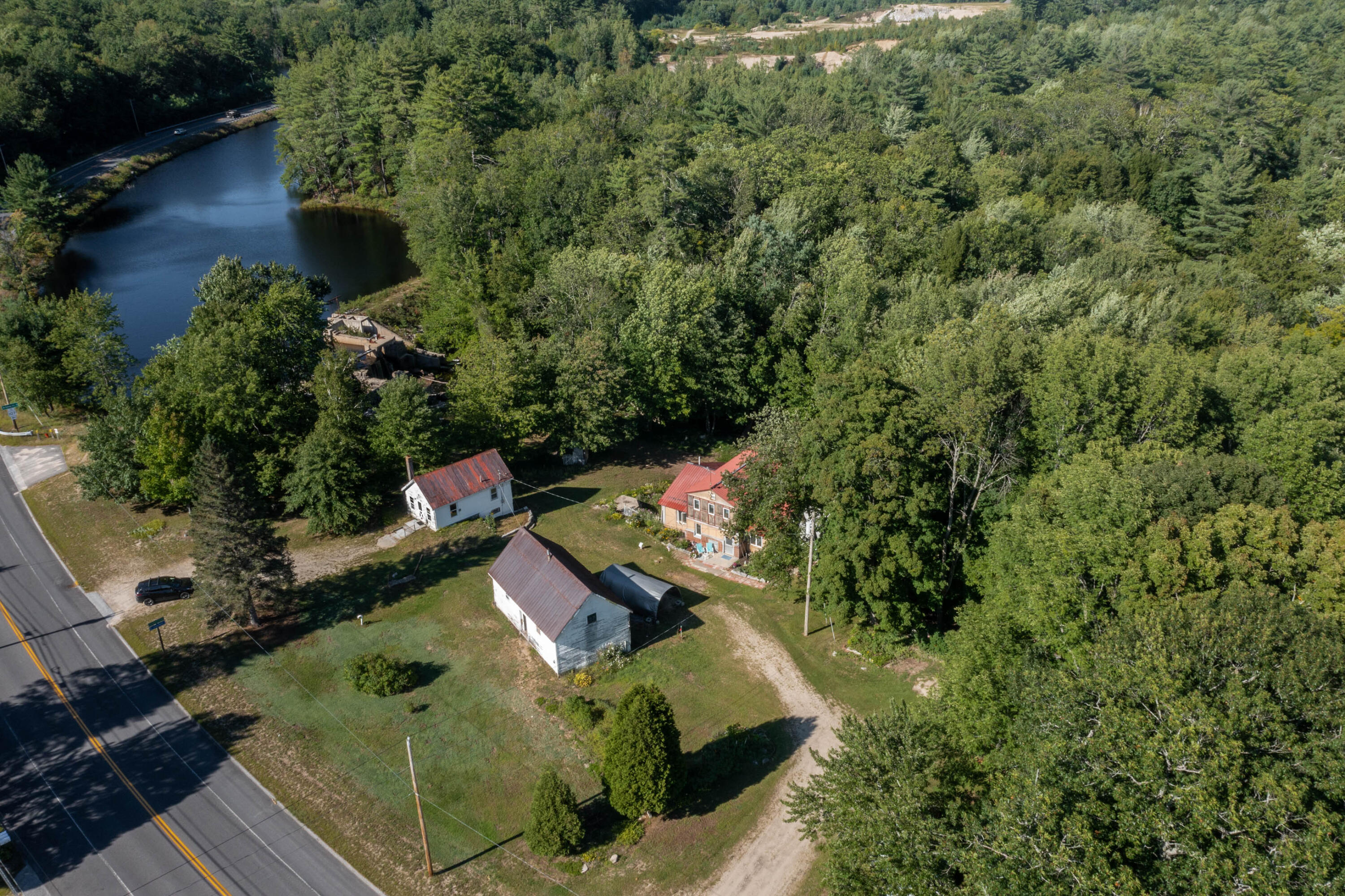 305 Sebago Road Sebago, ME 04029 - Photo 46 of 53 1-Aerial-3