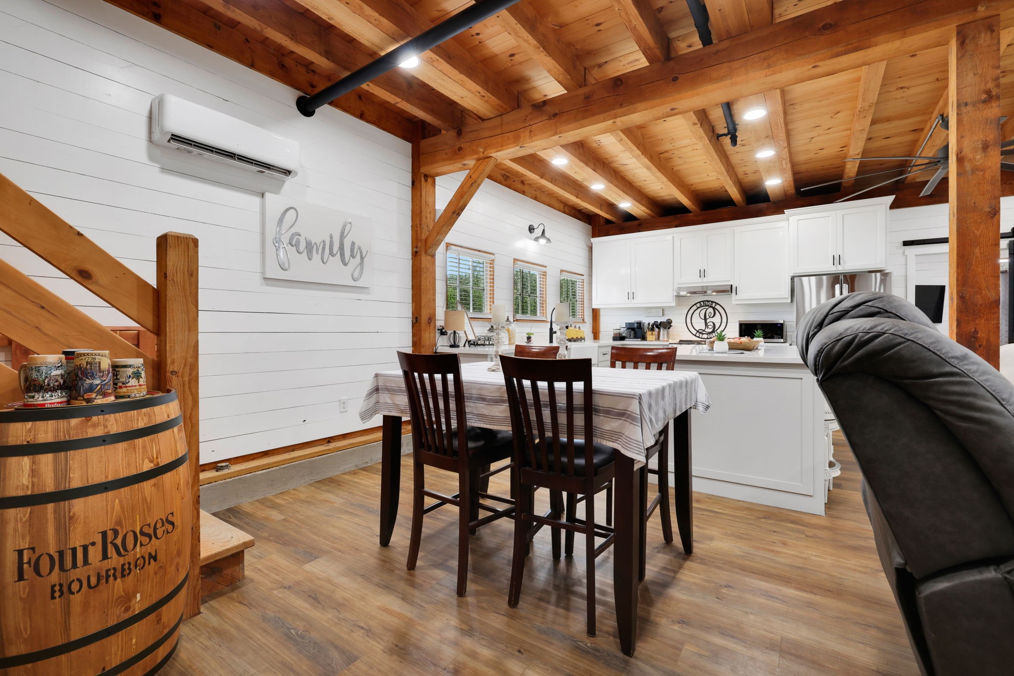 133 Timber Ridge Road Liberty, TX 77575 - Photo 12 of 29 a view of a dining room with furniture window and wooden floor